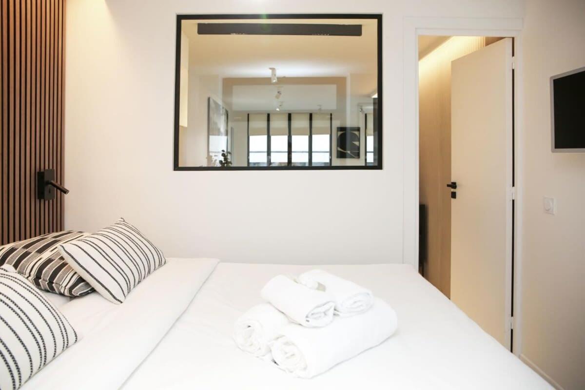 Logement Ideal En Famille - Porte Du Marais - 6P - Flat-Guest Parijs Buitenkant foto